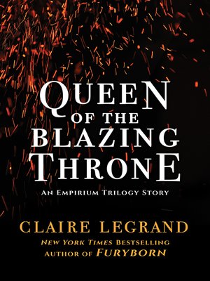 cover image of Queen of the Blazing Throne